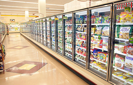 Freezer Food Display Case Lighting, Walk In Freezer LED Lights,