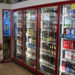 SimpleTube LED Cooler Door Lights in Chevron Gas Stations