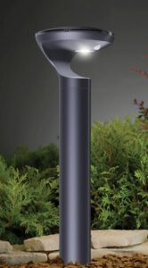 Eco-Eris Asymmetrical Solar Bollard, Commercial-Grade